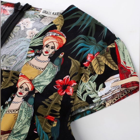 NWT Womens 50s 60s Vintage Pencil Dress Bodycon - Picture 3 of 8